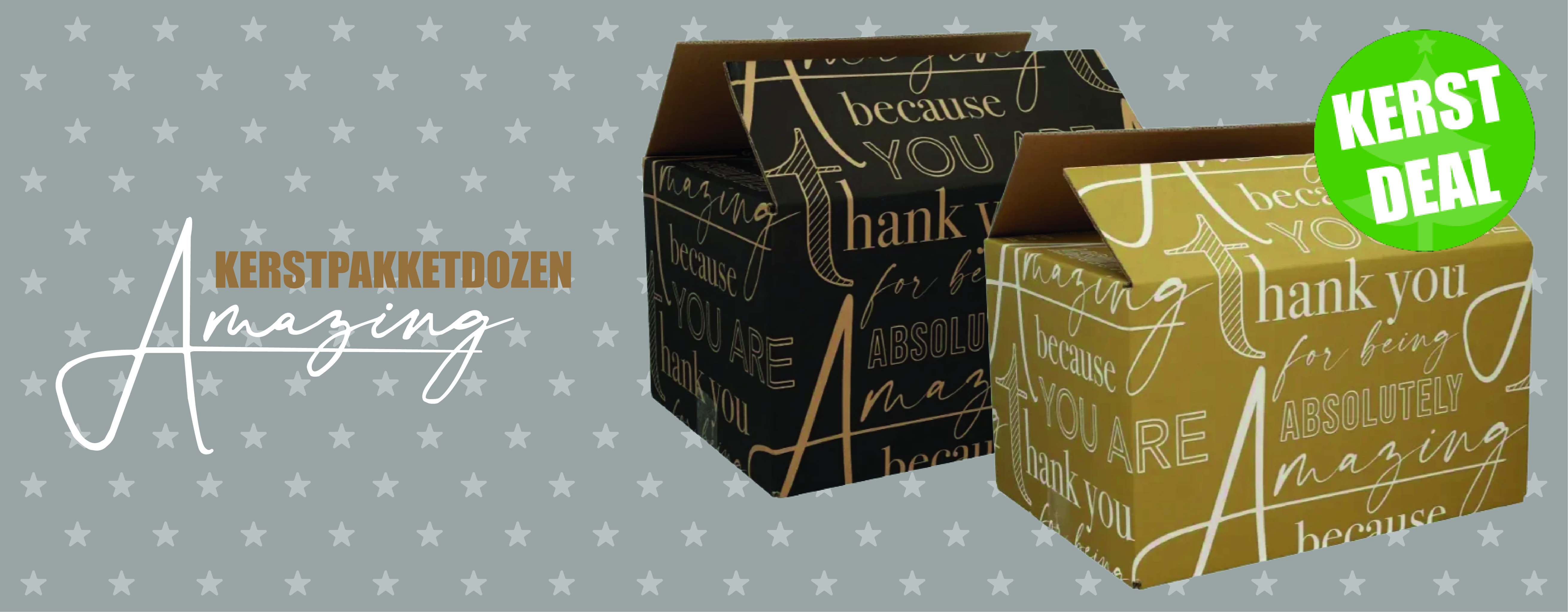 kerstpakketdoos amazing doos