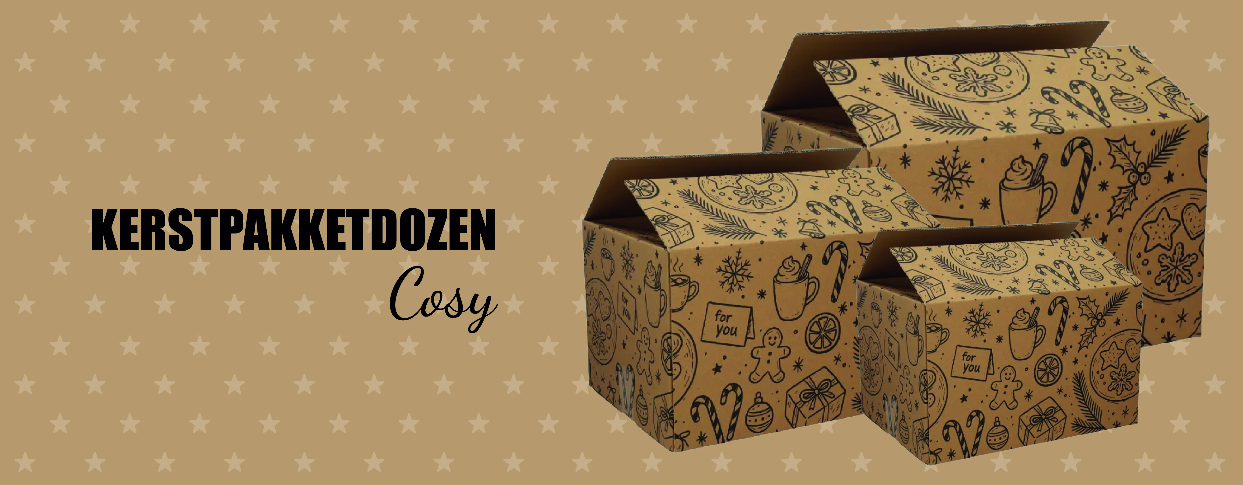 kerstpakketdoos cosy doos