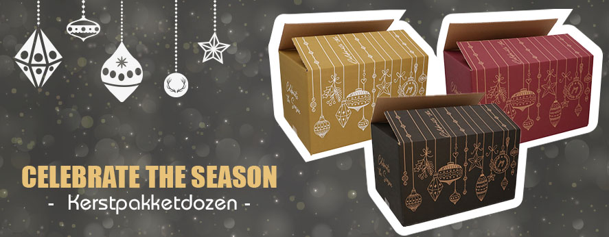 kerstbanner celebrate the season